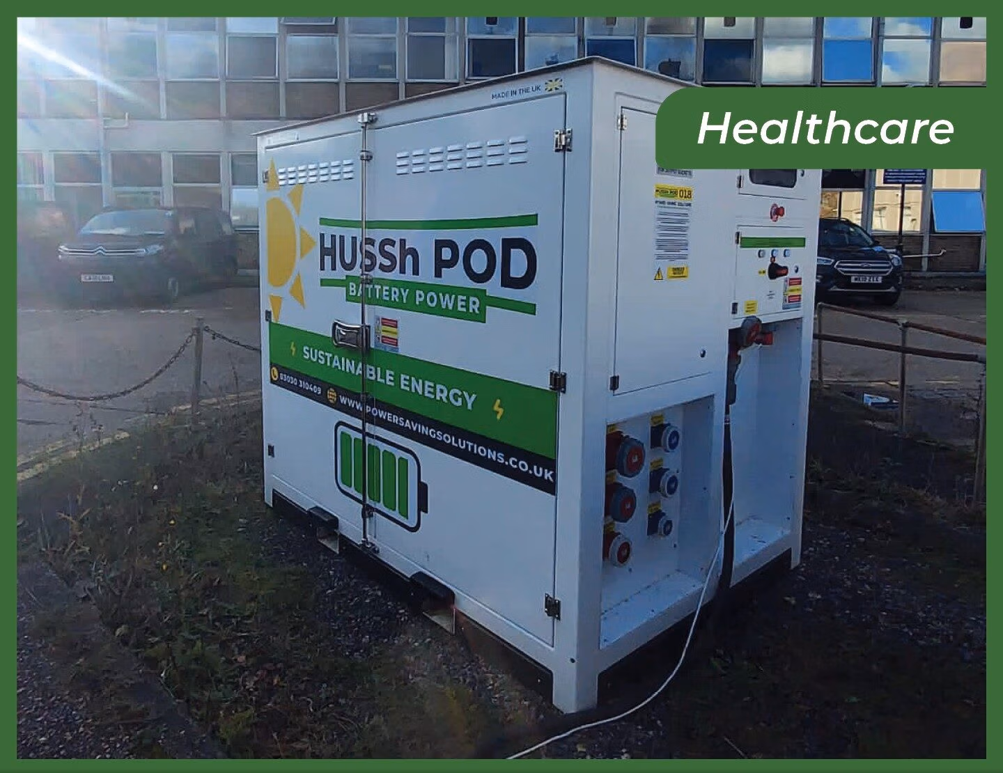 Using Hussh Pods in Healthcare