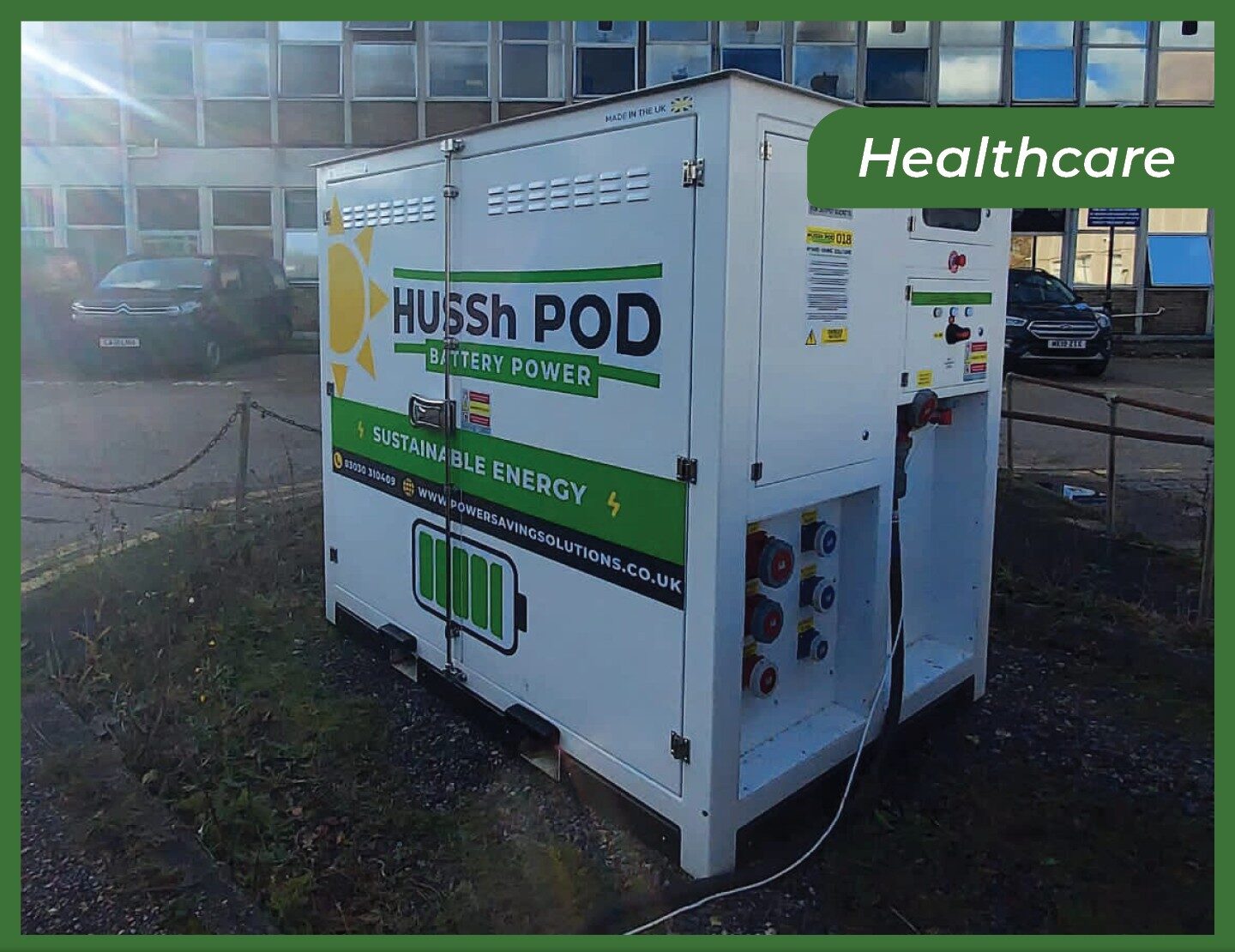 Using Hussh Pods in Healthcare