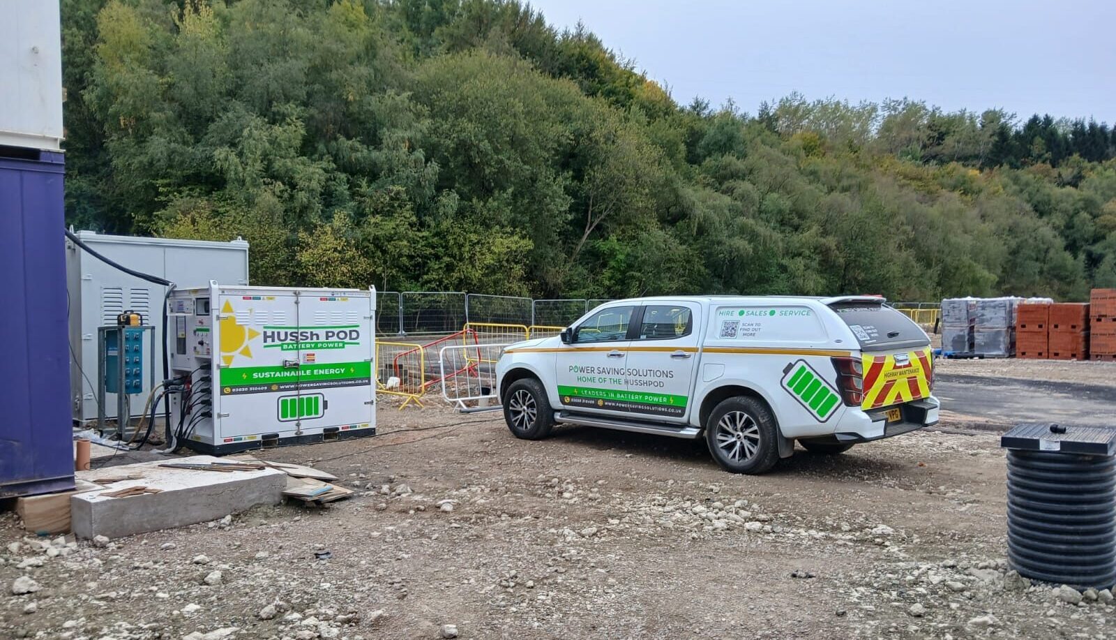 Power Saving Solutions Van and Hussh Pod