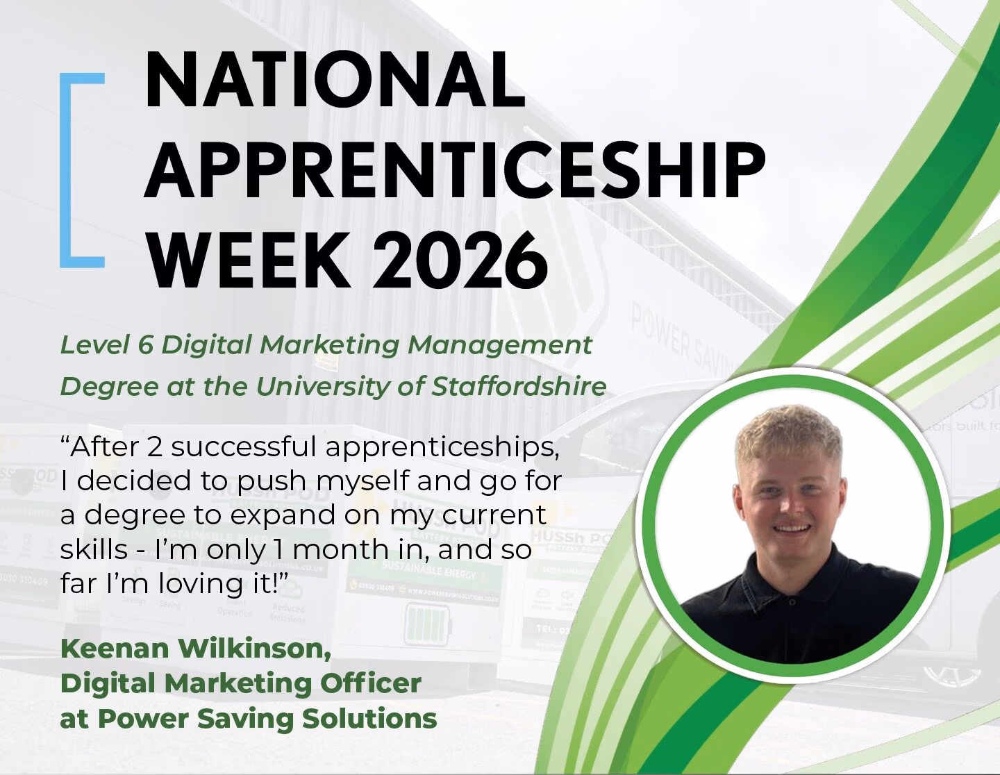 National Apprenticeship Week - Keenan Wilkinson