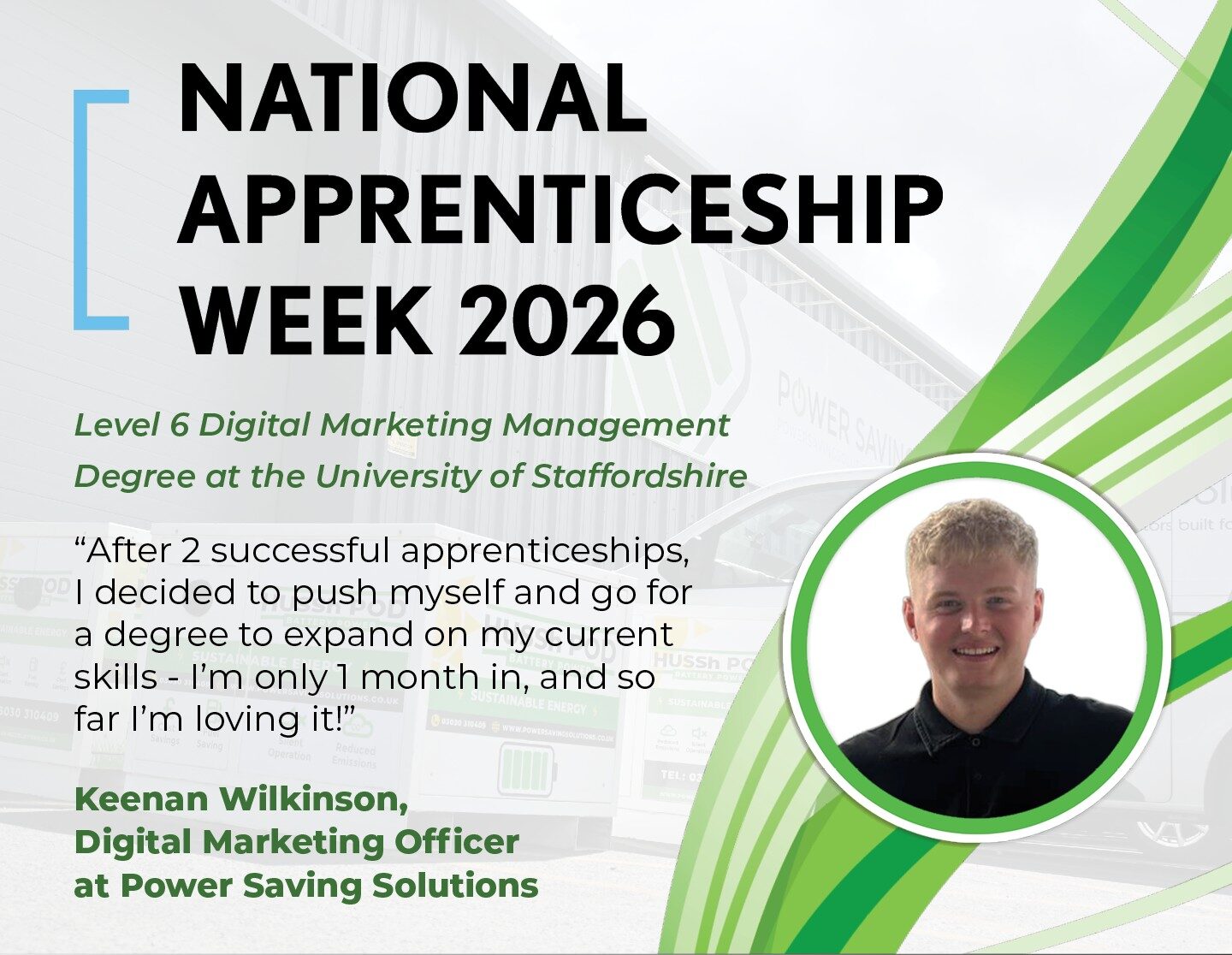 National Apprenticeship Week - Keenan Wilkinson