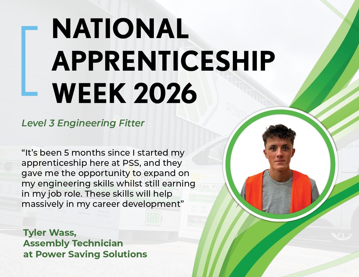 National Apprenticeship Week - Tyler Wass