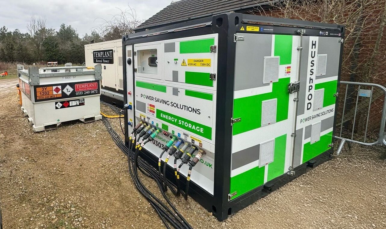 Hussh Pod 150/150 on site