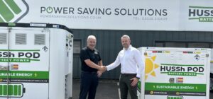 Tom Cummins with Managing Director James Walton